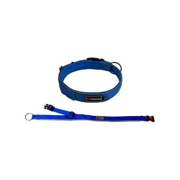 FREEDOG COLLIER CHIEN EXTREME BLEU 20MMX35-51CM