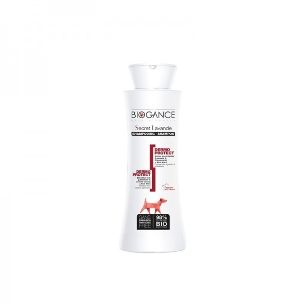 BIOGANCE - SHAMPOOING SECRET LAVANDE CHIEN 250ML.