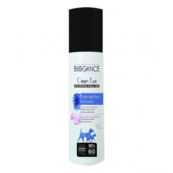 BIOGANCE - LOTION DES YEUX CHAT (CLEAN EYE) 100ML.