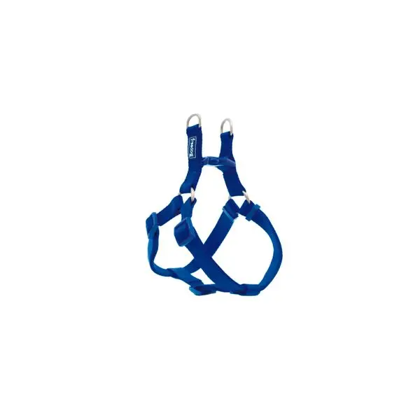 FREEDOG HARNAIS CHIEN NYLON BLEU 20MMX51-70CM