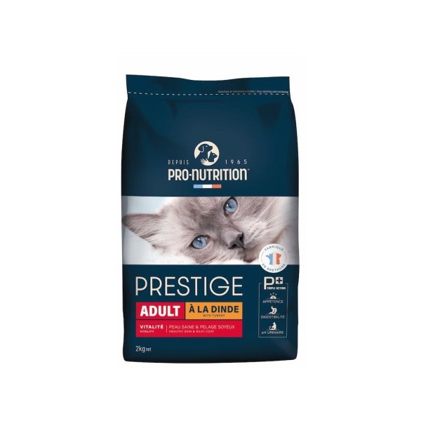 CROCKTAIL ADULT DINDE - pour chats adultes âgés de 1 à 8 ans. - 2 kg