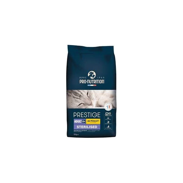 CROCKTAIL ADULT 8+  STERILIZED &/OR LIGHT - pour chat stérilisé ou ayant tendance à l’embonpoint, de 8 ans et plus. - 10 kg