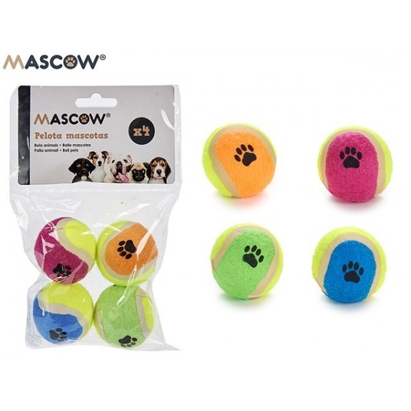 MASCOW SET 4 BALLES PETIT MASCOTES