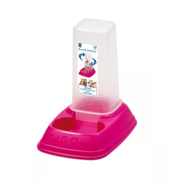 GEORPLAST - MINI DISTRIBUTEUR MANGER ET BOIRE 20X1