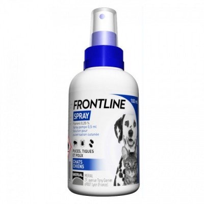 Frontline Spray pour Chien & Chat 100ml