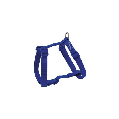 FREEDOG HARNAIS CHIEN NYLON BLEUE BASIQUE 10 MM