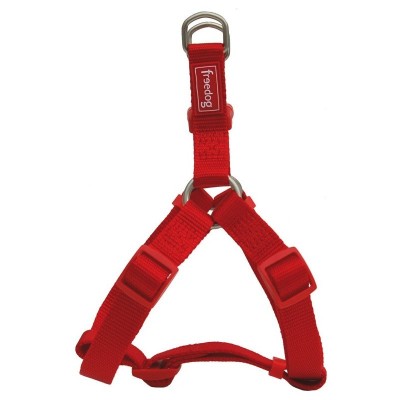 FREEDOG HARNAIS CHIEN NYLON ROUGE 10MMX20-36CM