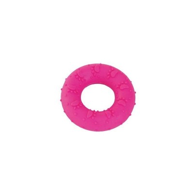 FREEDOG JOUET CHIEN BOW-WOW FORME DONUT ROSE