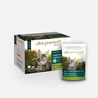 EMINCE EN GELEE POULET POUR CHATON ET CHAT ADULTE 85 GR