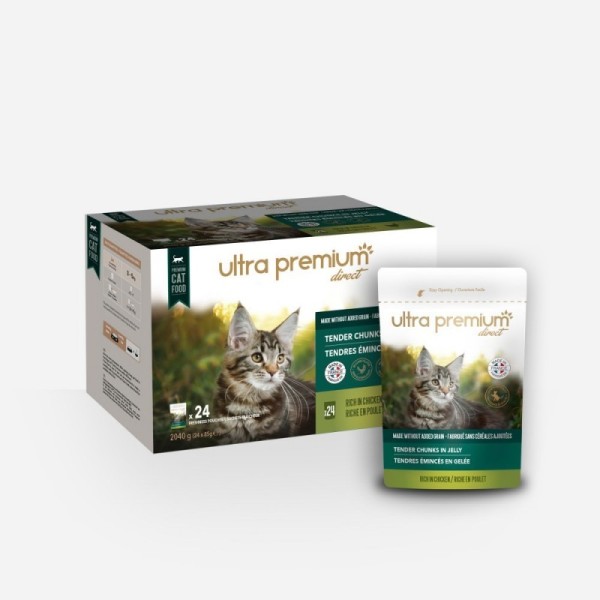 EMINCE EN GELEE POULET POUR CHATON ET CHAT ADULTE 85 GR