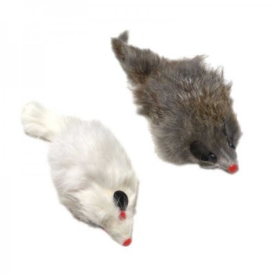 BUBIMEX JOUET SOURIS 9 CM X 2