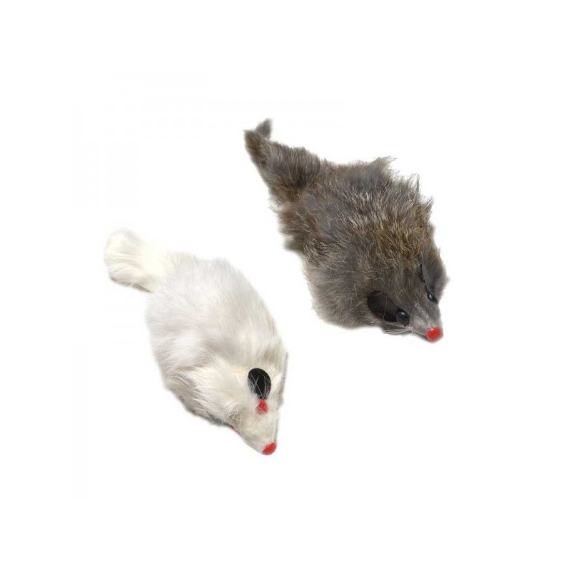 BUBIMEX JOUET SOURIS 9 CM X 2