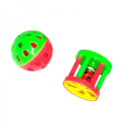 BUBIMEX BALLE GRELOT + ROULEAU GRELOT