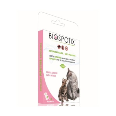 BIOGANCE - PIPETTES RÉPULSIVES CHAT/CHATON 5X1ML.