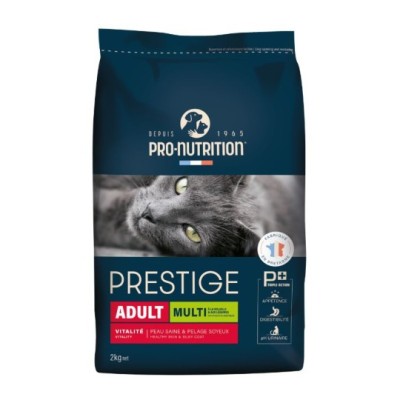 CROCKTAIL ADULT MULTI VOLAILLE ET LEGUMES - chats adultes de 1 à 8 ans - 2 kg