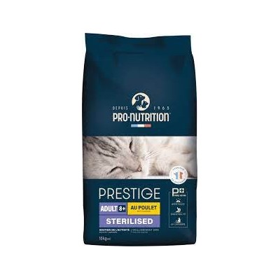 CROCKTAIL ADULT 8+  STERILIZED &/OR LIGHT - pour chat stérilisé ou ayant tendance à l’embonpoint, de 8 ans et plus. - 10 kg