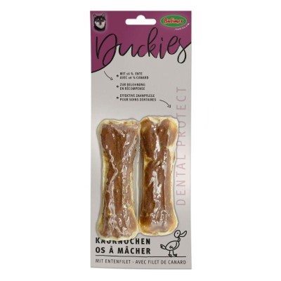 Duckies Os à mâcher avec filet de canard x2, 90g