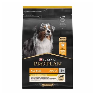 PURINA - PRO PLAN ALL SIZE LIGHT/STERILISED ADULT/14KG