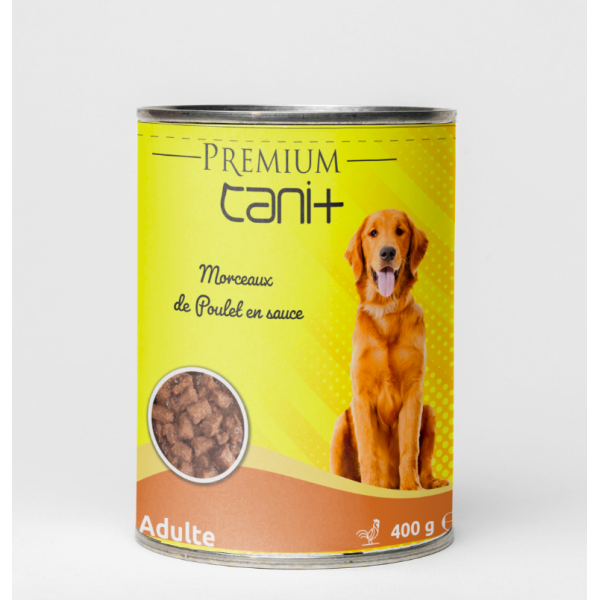 CANI+ BOUCHÉES EN SAUCE AU  POULET 400 GR