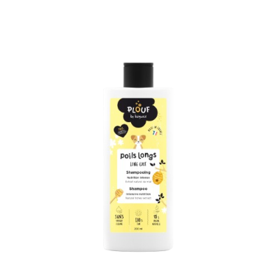 PLOUF - SHAMPOOING POILS LONGS POUR CHIEN 200ML.