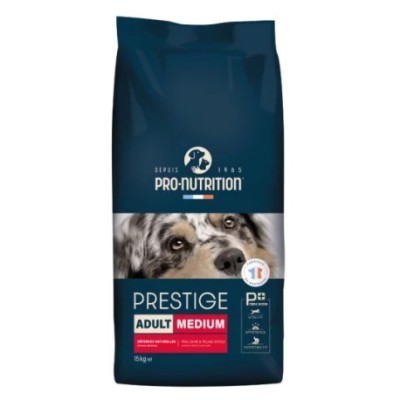 Prestige chien Adult Medium - Croquettes pour chien de taille moyenne 14kg