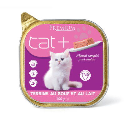 Cat+ pate 100g kitten