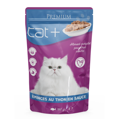 Cat+ pochon 100g thon