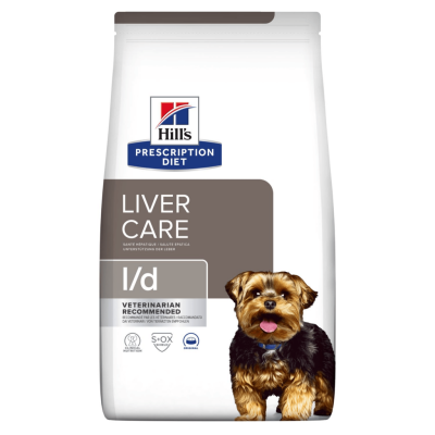 Hill’s PRESCRIPTION DIET l/d LIVER CARE Aliment pour Chien(1.5kg)