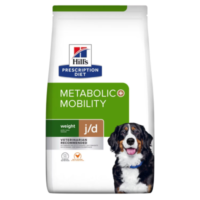Hill’s Prescription Diet Metabolic + Mobility Aliment pour Chien(4kg)