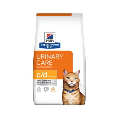Hill’s Prescription Diet c/d URINARY Multicare Aliment pour Chat(1.5kg)