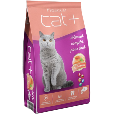 CAT PLUS  CROQUETTES CHAT SAUMON 20 KG
