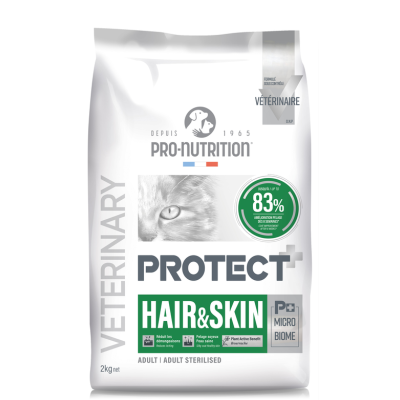 Pro-Nutrition - Croquettes Protect Hair & Skin pour Chats - 2Kg
