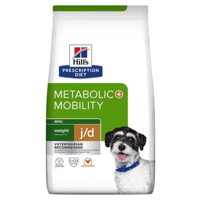 Hills Prescription Diet Metabolic+Mobility MINI Aliment pour Petite Race au Poulet(3kg)