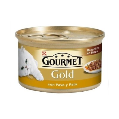 PURINA - GOURMET GOLD NOISETTES A LA DINDE ET AU C