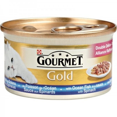PURINA - GOURMET GOLD AUX POISSONS ET AUX EPINARDS