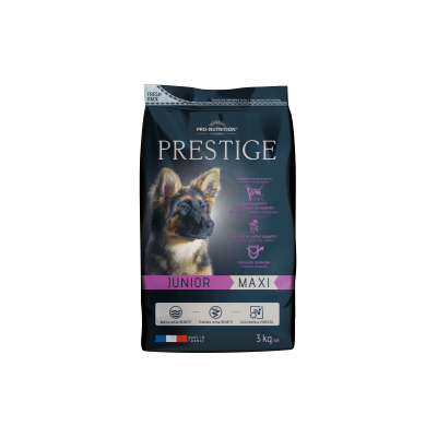 PRESTIGE JUNIOR MAXI - pour chiots et jeunes chiens de races de grandes tailles - 3 kg