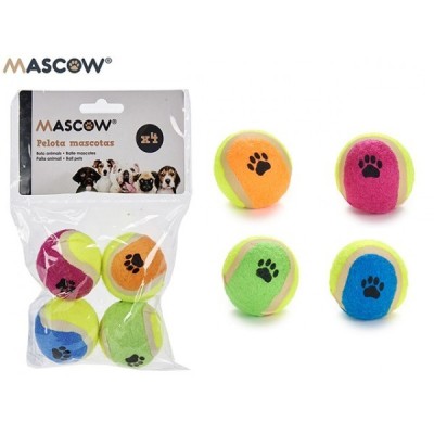 MASCOW SET 4 BALLES PETIT MASCOTES