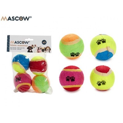 MASCOW  SET 4 BALLES GRANDS MASCOTES