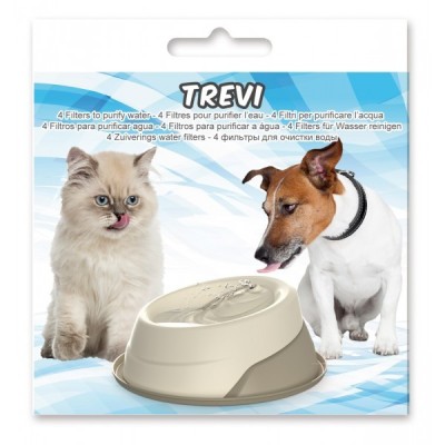 GEORPLAST - SET 4 FILTRES SUBSTITUTS À LA FONTAINE