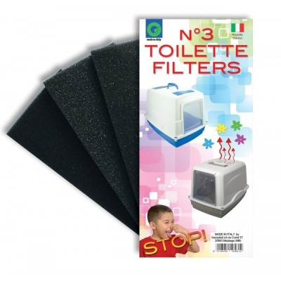 GEORPLAST - FILTRE DE TOILETTE 9 X 18 X 2 H