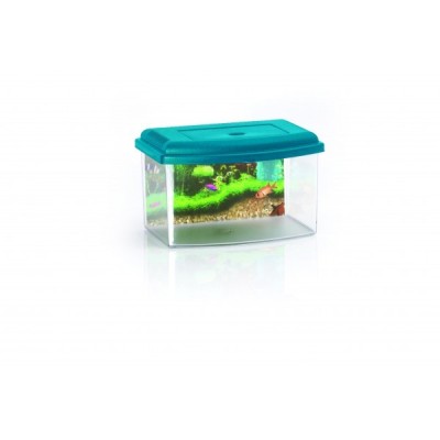 GEORPLAST - AQUARIUM 1 AVEC COUVERCLE . 22 X 16 X